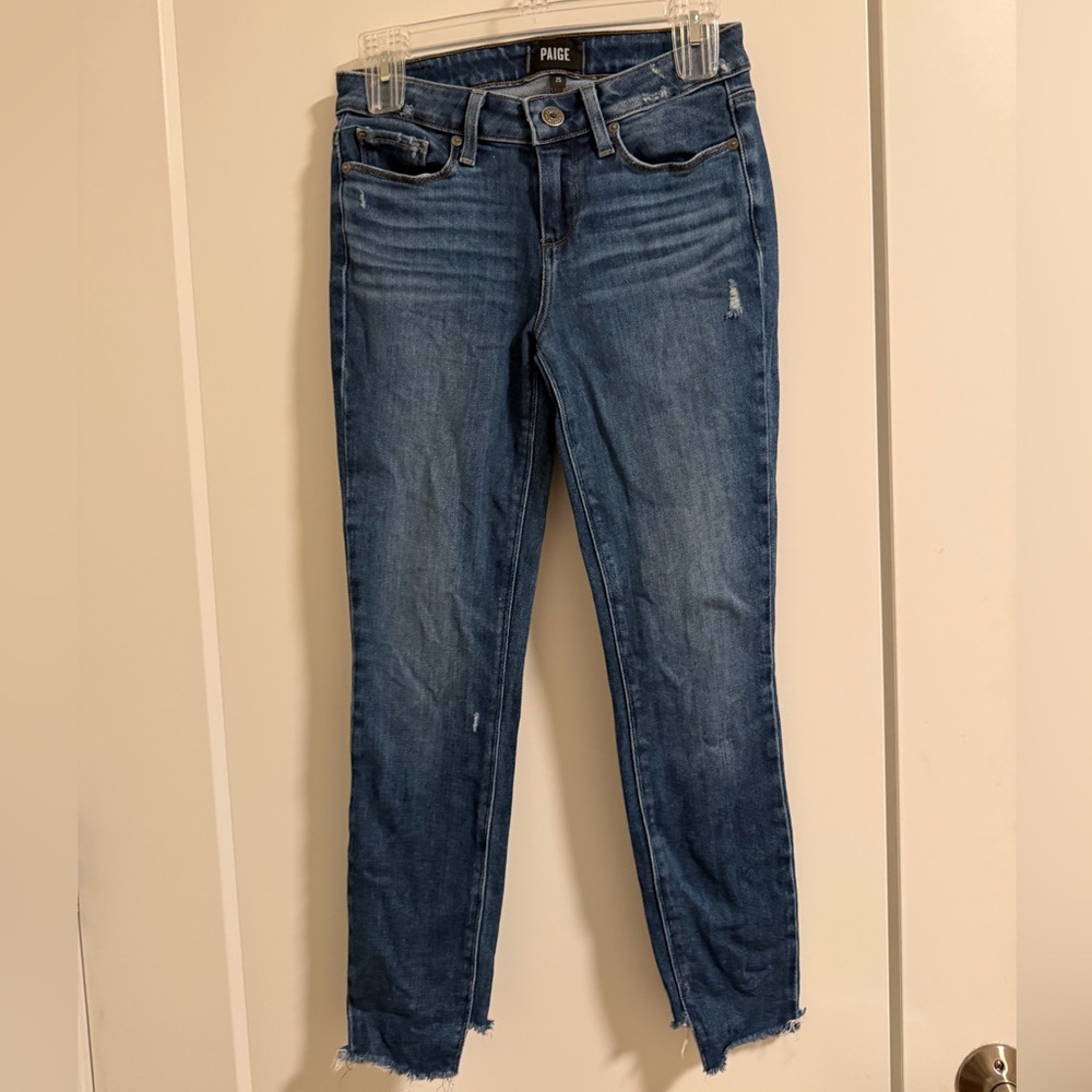 PAIGE Women's Verdugo Ankle Skinny Jeans Size 25